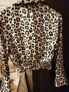 Zara Animal Print Shirt