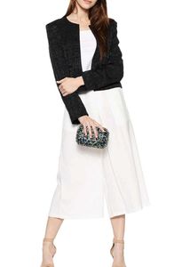 White Culottes Trouser Bottom From Cherokee