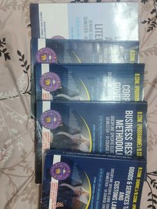 B.Com Semester VI Books