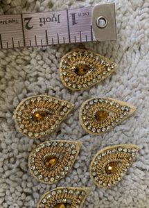 Set Of 6 Golden Patches Rs 25 On Bulk Buy