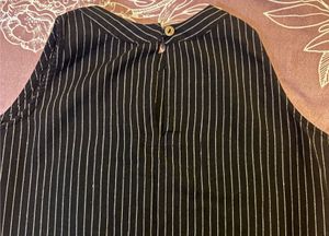Striped Black Kurta set (item 8)