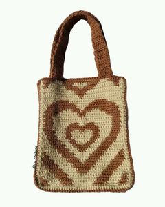 Crochet Powerpuff Tote Bag