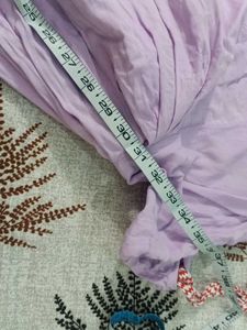 Cotton Levender Suit