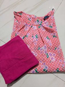 Floral Top Set With Inner