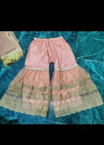 Beautiful 3 Layer Sharara Set