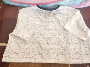 MAX, Women&#39;s Crop Top, Size M, White