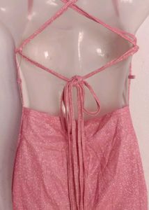Pink Backless 🎀🌷🌸🥵Dress
