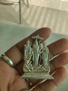 Silver Ram Darbar Murti