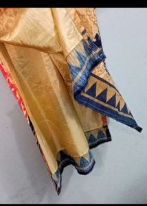 Colorful Patterned Kurti printed net shifon silk g