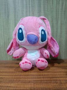Pink Stitch Plush Toy 🧸