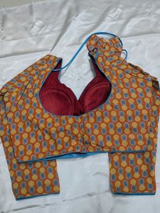 Printed Blouse Orange