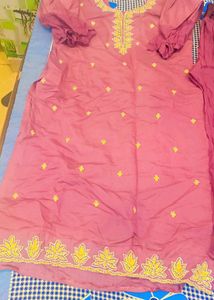 Pakistani karachi heavy lace work duppata 3 pc sui