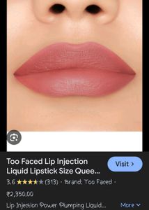 Too Faced Liquid Lipstick Size Queen 👑
