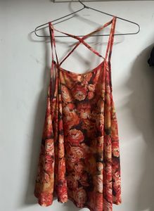 I M Selling Flower Print Top