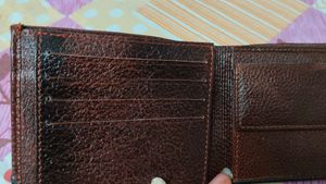 Leather Wallet With Many Pockets For Mens