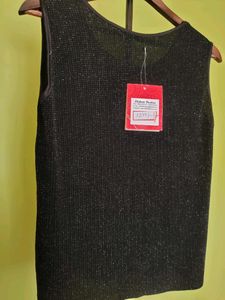 Noni Sleeveless Black Top/ New With Tag