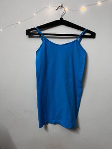 Blue Strappy Top