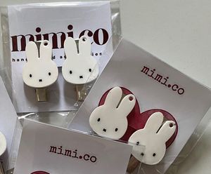 Miffy Hair Clips (2 pairs)4 pcs