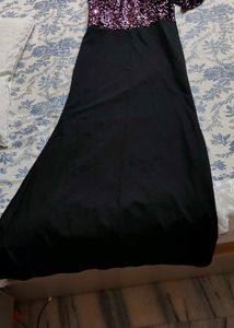 Floor Length Strachable Dress Imported Product