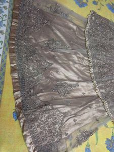 Peplum top and Skirt With Dupatta
