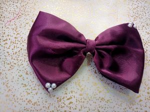 Purple Bow And scrunchy comb💜🥰