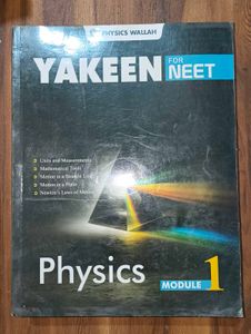 PW YAKEEN NEET BATCH ALL BOOKS