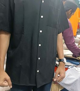 KOREAN BLACK SHIRT✅👍