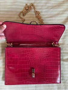 Elegant Red Clutch / sling bag
