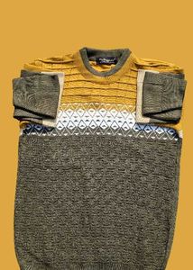 Striped Knit Pullover