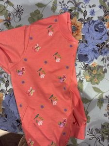 Cute Floral Kids Jacket