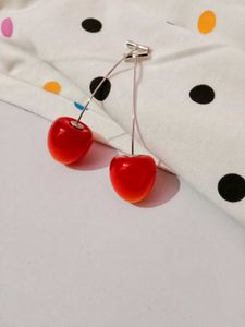 Sweet Cherry Drop Earrings