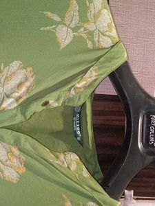 Floral Green Dress