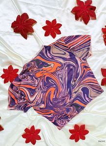 Abstract Print Top