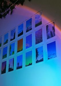 Sunset Theme Lamp ( Rainbow Color )