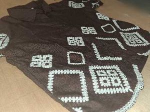 Brown Patterned Shirt