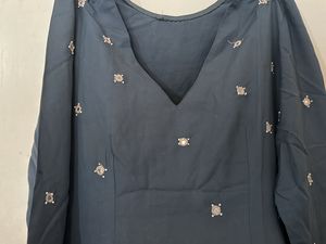 V Neck Kurti