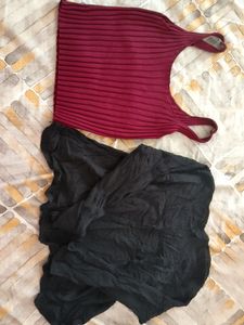 Crop Top With Short Shrug