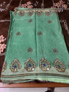 bridal  / wedding function saree with blous
