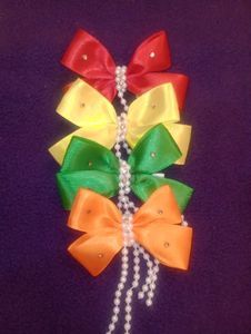 Colorful Bow Hair Accessories