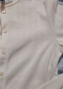 White Long Sleeve Top