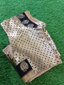 Polka Dot Blouse Black