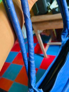 Blue &#39;Paris&#39; Handbag