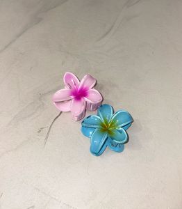 Floral Hair Claw Clip - Set of 2