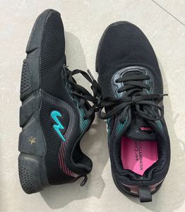 Campus Black Running Shoes