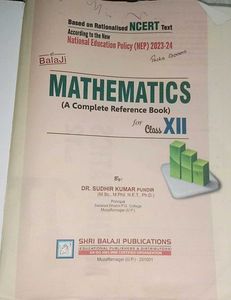 Mathematics Class 12th UP Board Book