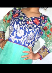New Latest Design Embroidery Dress For Woman