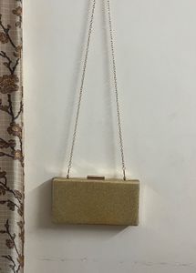 Gold Shimmer Clutch