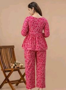 Co Ord Sets Pink colour