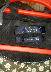 Boy And Girl Unique Black Denim Jacket