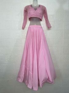 SATIN LEHENGA CHOLI